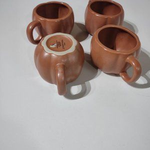 Pumpkin Mugs- Set of 4